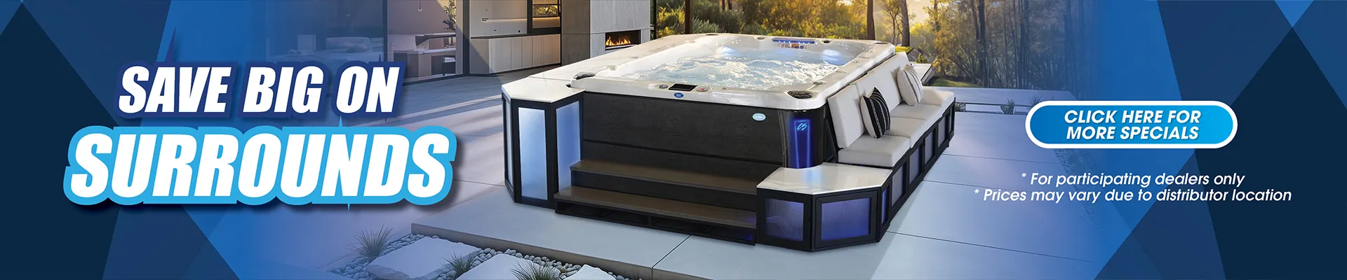 Calspas hot tub being used in a family setting - Fort Collins